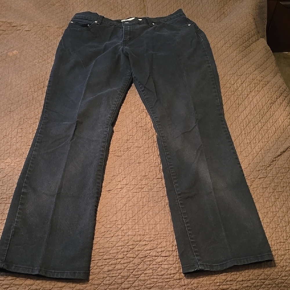 Classic Black Denim Jeans